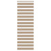 Zebra Blind 80x200 cm stofbreedte 75,9 cm polyester zandbruin