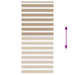 Zebra Blind 95x200 cm stofbreedte 90,9 cm polyester zandbruin