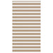 Zebra Blind 135x200 cm stofbreedte 130,9 cm polyester zandbruin