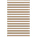 Zebra Blind 140x200 cm stofbreedte 135,9 cm polyester zandbruin