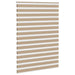 Zebra Blind 155x200 cm stofbreedte 150,9 cm polyester zandbruin