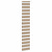 Zebra Blind 45x230 cm stofbreedte 40,9 cm polyester zandbruin