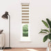 Zebra Blind 50x230 cm stofbreedte 55,9 cm polyester zandbruin