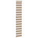 Zebra Blind 50x230 cm stofbreedte 55,9 cm polyester zandbruin