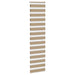 Zebra Blind 55x230 cm stofbreedte 50,9 cm polyester zandbruin