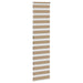 Zebra Blind 55x230 cm stofbreedte 50,9 cm polyester zandbruin
