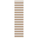 Zebra Blind 60x230 cm stofbreedte 55,9 cm polyester zandbruin