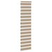 Zebra Blind 65x230 cm stofbreedte 60,9 cm polyester zandbruin