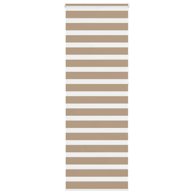 Zebra Blind 70x230 cm stofbreedte 65,9 cm polyester zandbruin