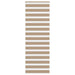 Zebra Blind 75x230 cm stofbreedte 70,9 cm polyester zandbruin