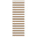 Zebra Blind 80x230 cm stofbreedte 75,9 cm polyester zandbruin