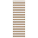 Zebra Blind 85x230 cm stofbreedte 80,9 cm polyester zandbruin