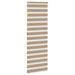 Zebra Blind 85x230 cm stofbreedte 80,9 cm polyester zandbruin