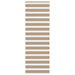 Zebra Blind 90x230 cm stofbreedte 85,9 cm polyester zandbruin