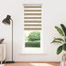 Zebra Blind 90x230 cm stofbreedte 85,9 cm polyester zandbruin