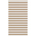 Zebra Blind 120x230 cm stofbreedte 115,9 cm polyester zandbruin