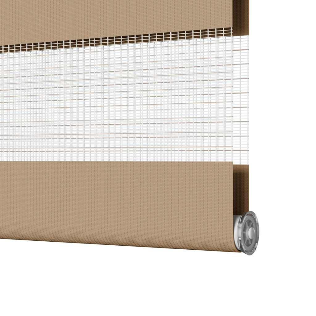 Zebra Blind 150x230 cm stofbreedte 145,9 cm polyester zandbruin