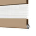 Zebra Blind 150x230 cm stofbreedte 145,9 cm polyester zandbruin