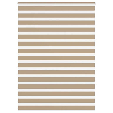Zebra Blind 155x230 cm stofbreedte 150,9 cm polyester zandbruin