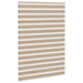 Zebra Blind 160x230 cm stofbreedte 155,9 cm polyester zandbruin