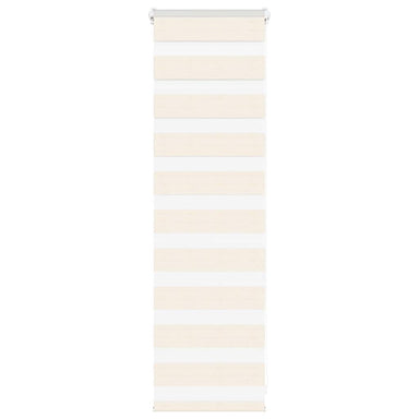 Zebra rolgordijn 45x100 cm stofbreedte 40,9 cm marmerbeige