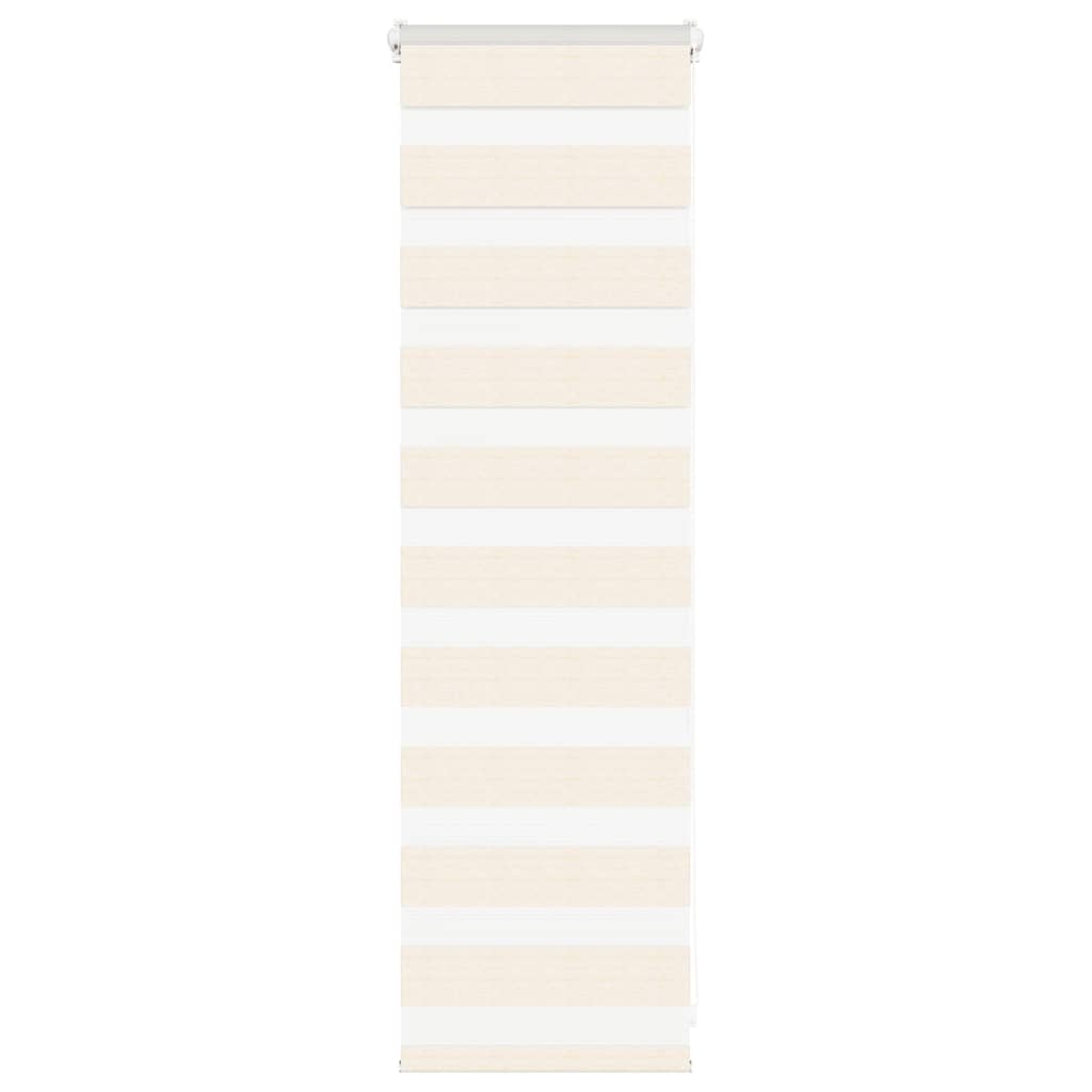 Zebra rolgordijn 50x100 cm stofbreedte 45,9cm marmerbeige