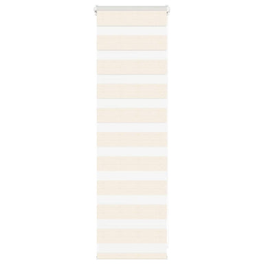 Zebra rolgordijn 50x100 cm stofbreedte 45,9cm marmerbeige
