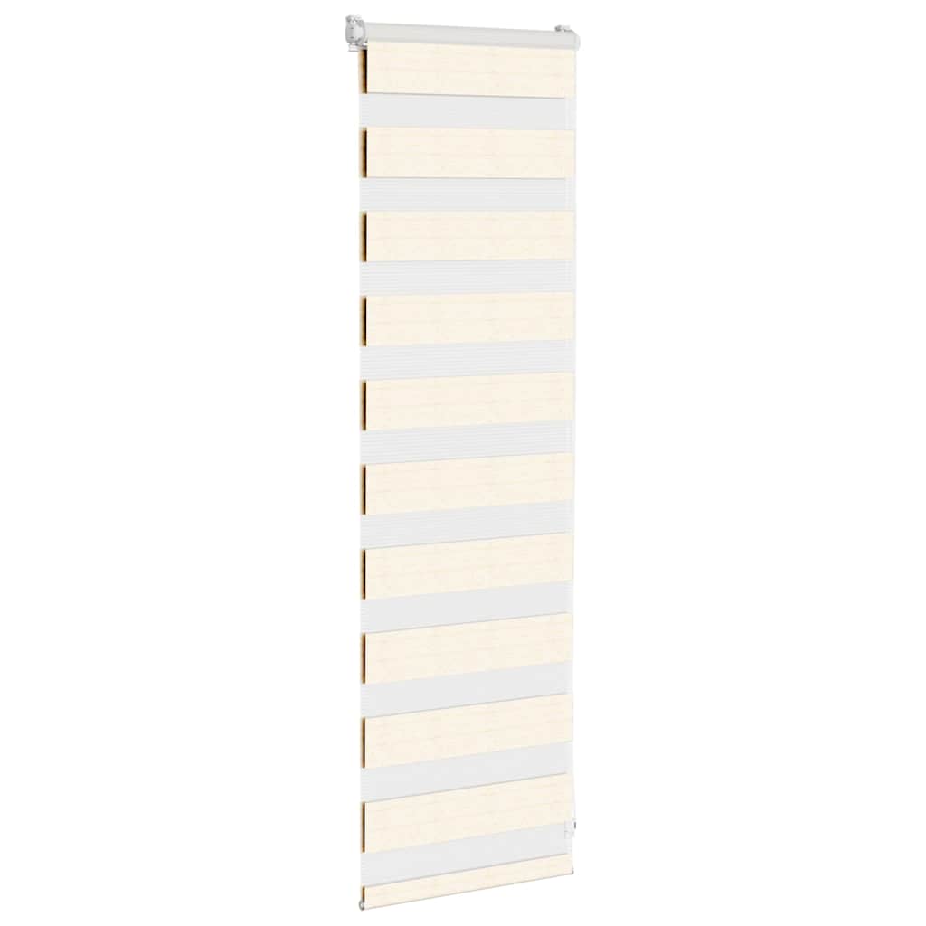 Zebra rolgordijn 50x100 cm stofbreedte 45,9cm marmerbeige