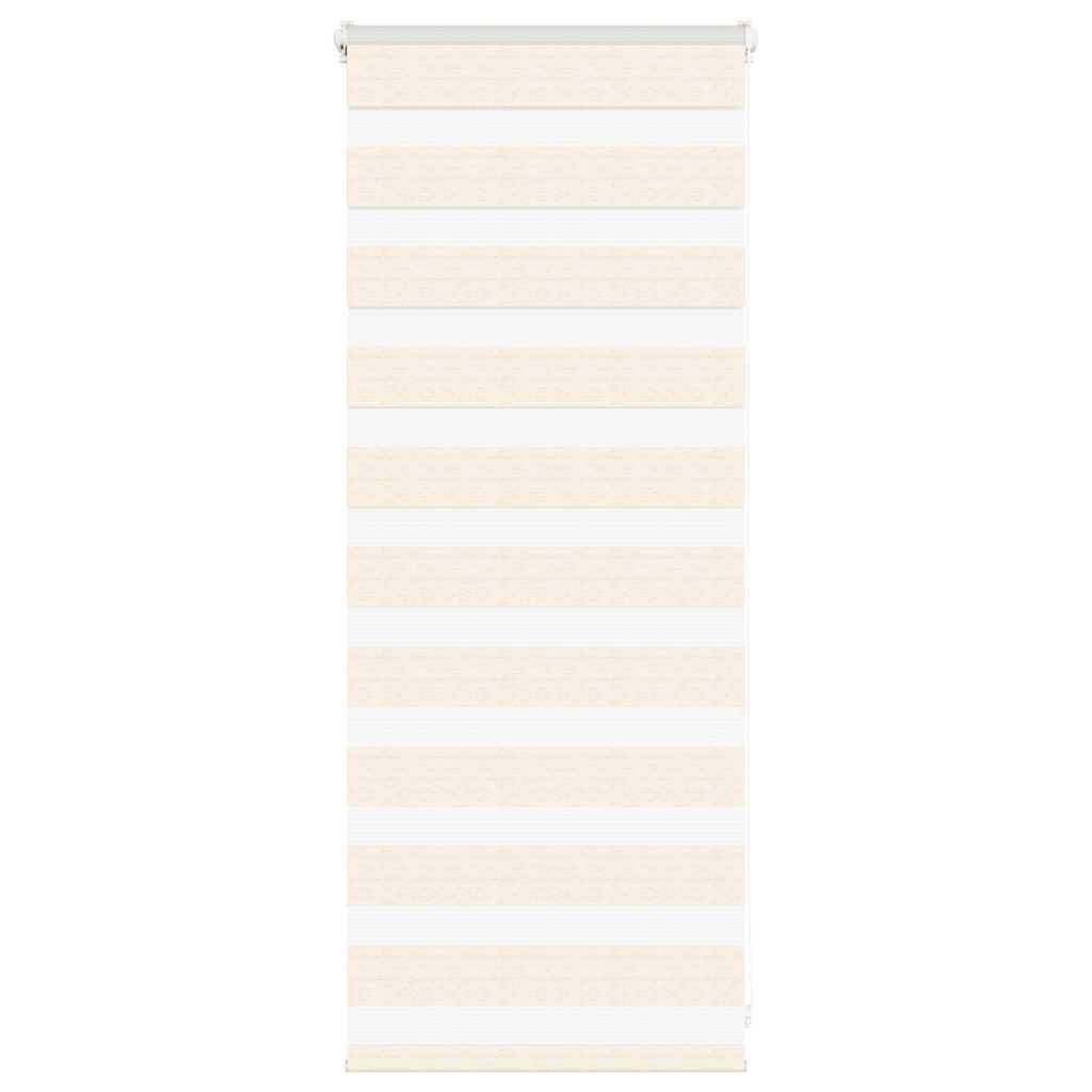 Zebra rolgordijn 60x100 cm stofbreedte marmerbeige 55,9 cm