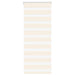 Zebra rolgordijn 60x100 cm stofbreedte marmerbeige 55,9 cm