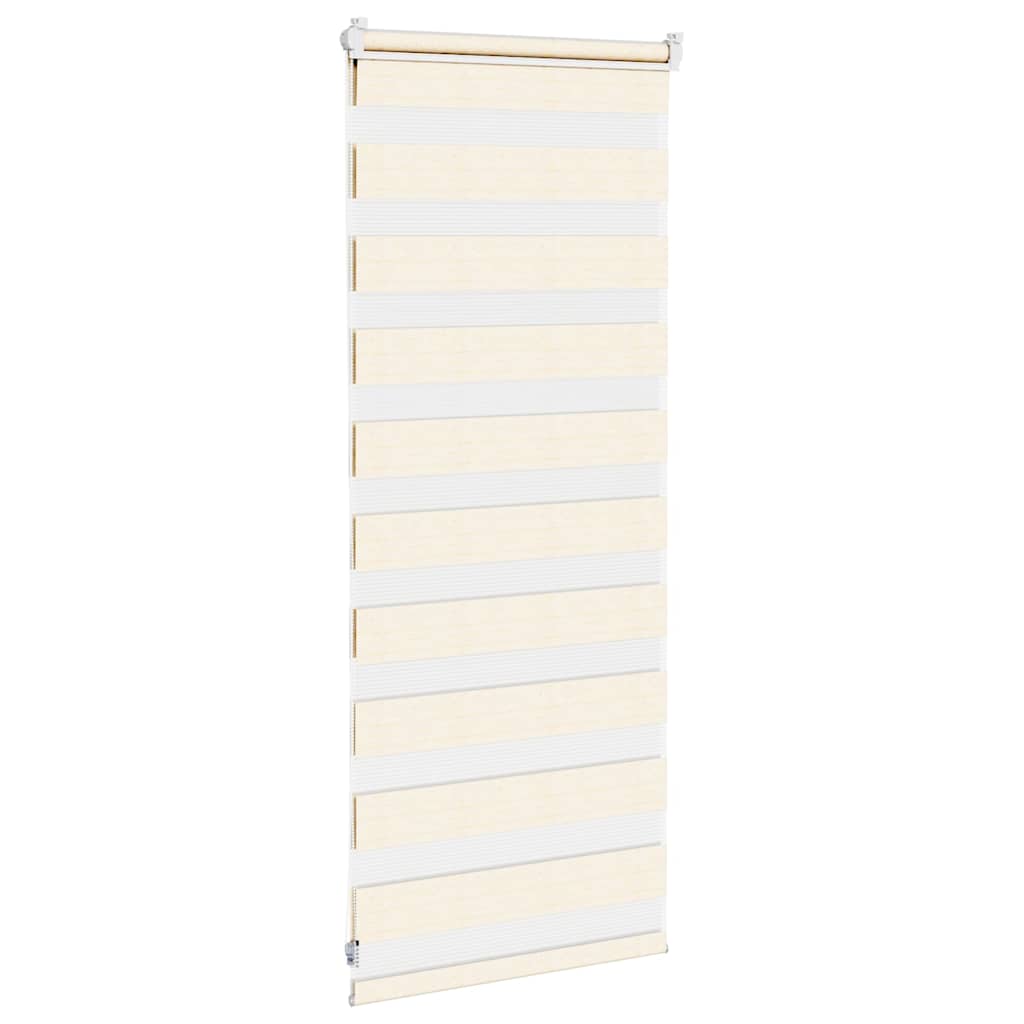 Zebra rolgordijn 60x100 cm stofbreedte marmerbeige 55,9 cm