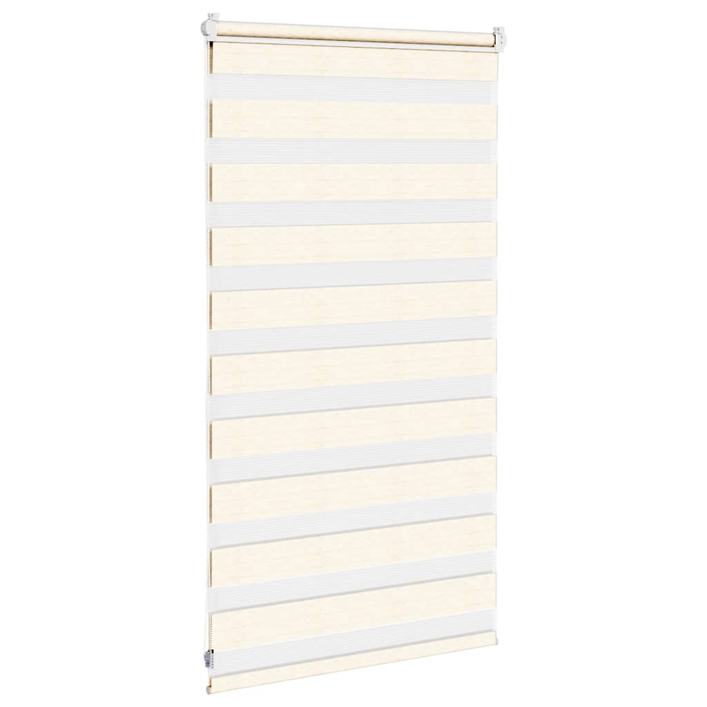 Zebra rolgordijn 70x100 cm stofbreedte 65,9 cm marmerbeige
