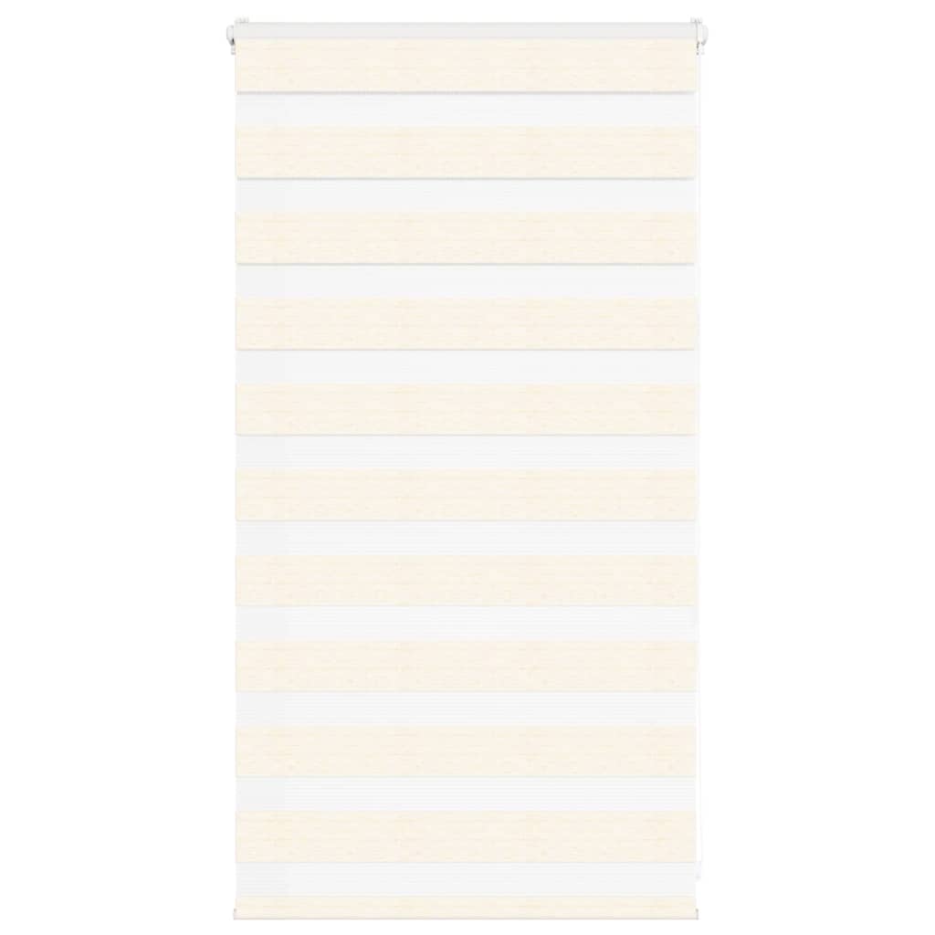 Zebra rolgordijn 75x100 cm stofbreedte 70,9 cm marmerbeige