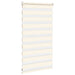 Zebra rolgordijn 75x100 cm stofbreedte 70,9 cm marmerbeige