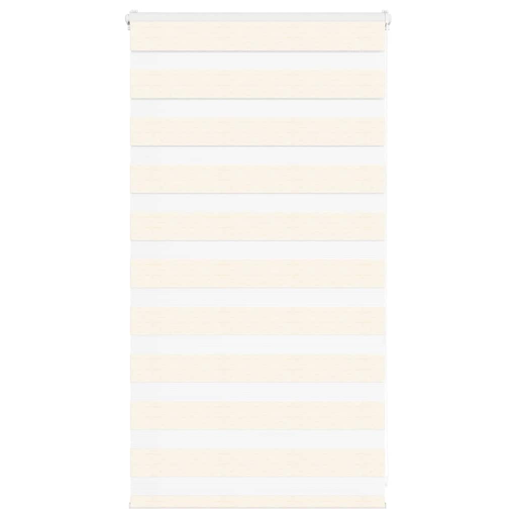 Zebra rolgordijn 80x100 cm stofbreedte 75,9 cm marmerbeige