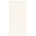 Zebra rolgordijn 80x100 cm stofbreedte 75,9 cm marmerbeige