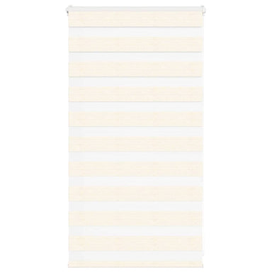 Zebra rolgordijn 85x100 cm stofbreedte 80,9 cm marmerbeige