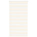 Zebra rolgordijn 85x100 cm stofbreedte 80,9 cm marmerbeige