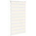 Zebra rolgordijn 85x100 cm stofbreedte 80,9 cm marmerbeige