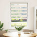 Zebra rolgordijn 90x100 cm stofbreedte 85,9 cm marmerbeige