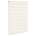 Zebra rolgordijn 95x100 cm stofbreedte 90,9 cm marmerbeige