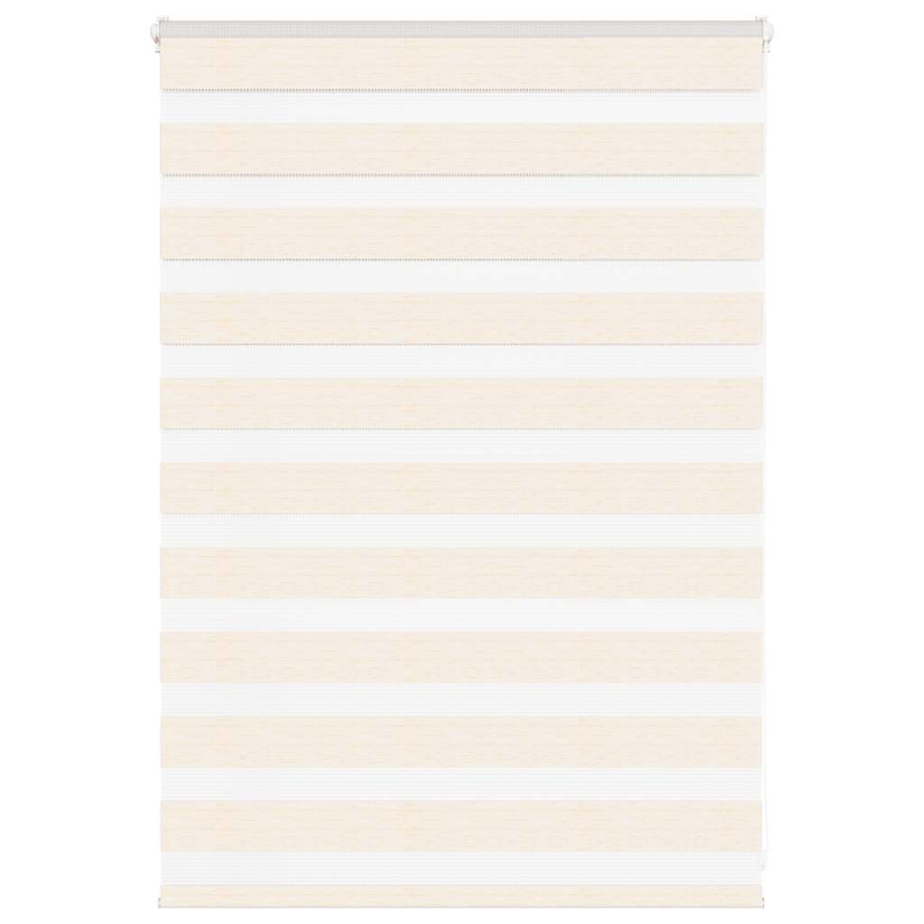 Zebra rolgordijn 100x100 cm stofbreedte 95,9 cm marmerbeige