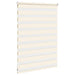 Zebra rolgordijn 100x100 cm stofbreedte 95,9 cm marmerbeige