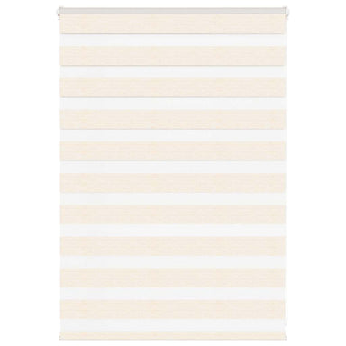 Zebra rolgordijn 105x100 cm stofbreedte 100,9 cm marmerbeige