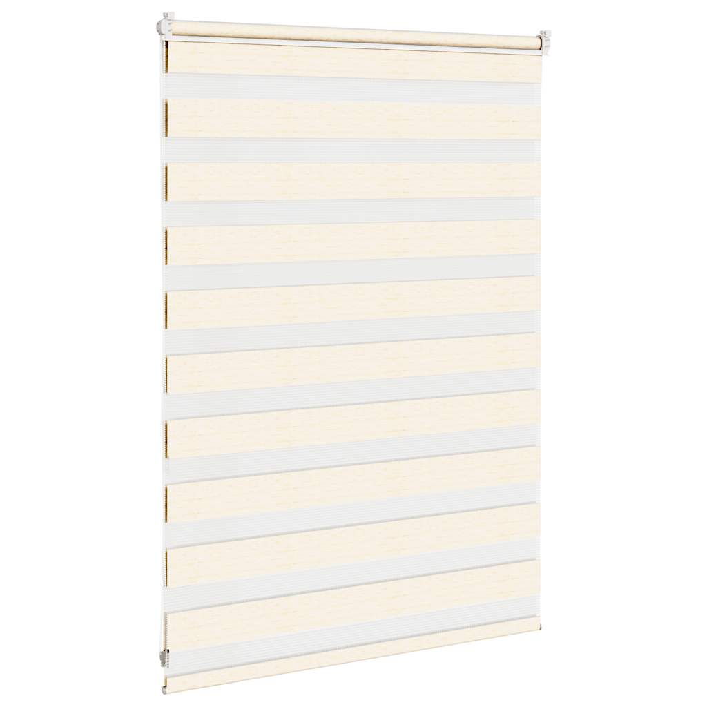 Zebra rolgordijn 105x100 cm stofbreedte 100,9 cm marmerbeige
