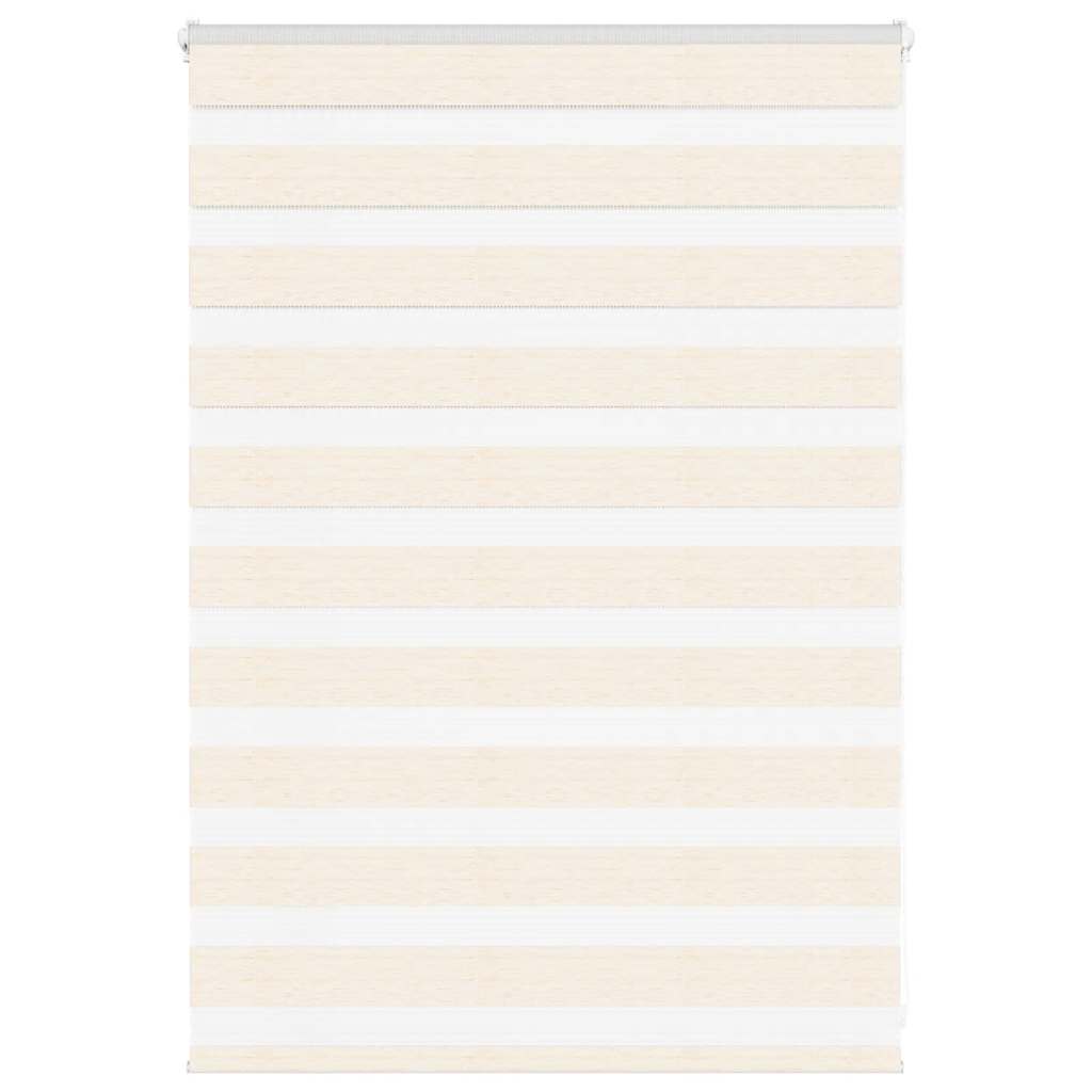 Zebra rolgordijn 110x100 cm stofbreedte 105,9 cm marmerbeige