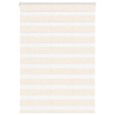 Zebra rolgordijn 110x100 cm stofbreedte 105,9 cm marmerbeige
