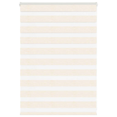 Zebra rolgordijn 115x100 cm stofbreedte 110,9 cm marmerbeige
