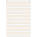 Zebra rolgordijn 115x100 cm stofbreedte 110,9 cm marmerbeige