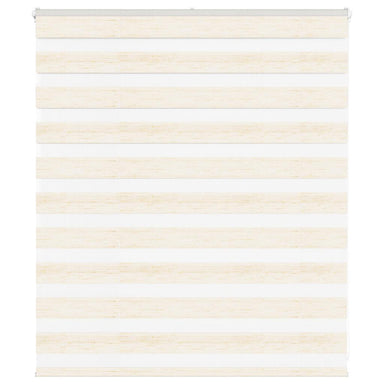 Zebra rolgordijn 120x100 cm stofbreedte 115,9 cm marmerbeige